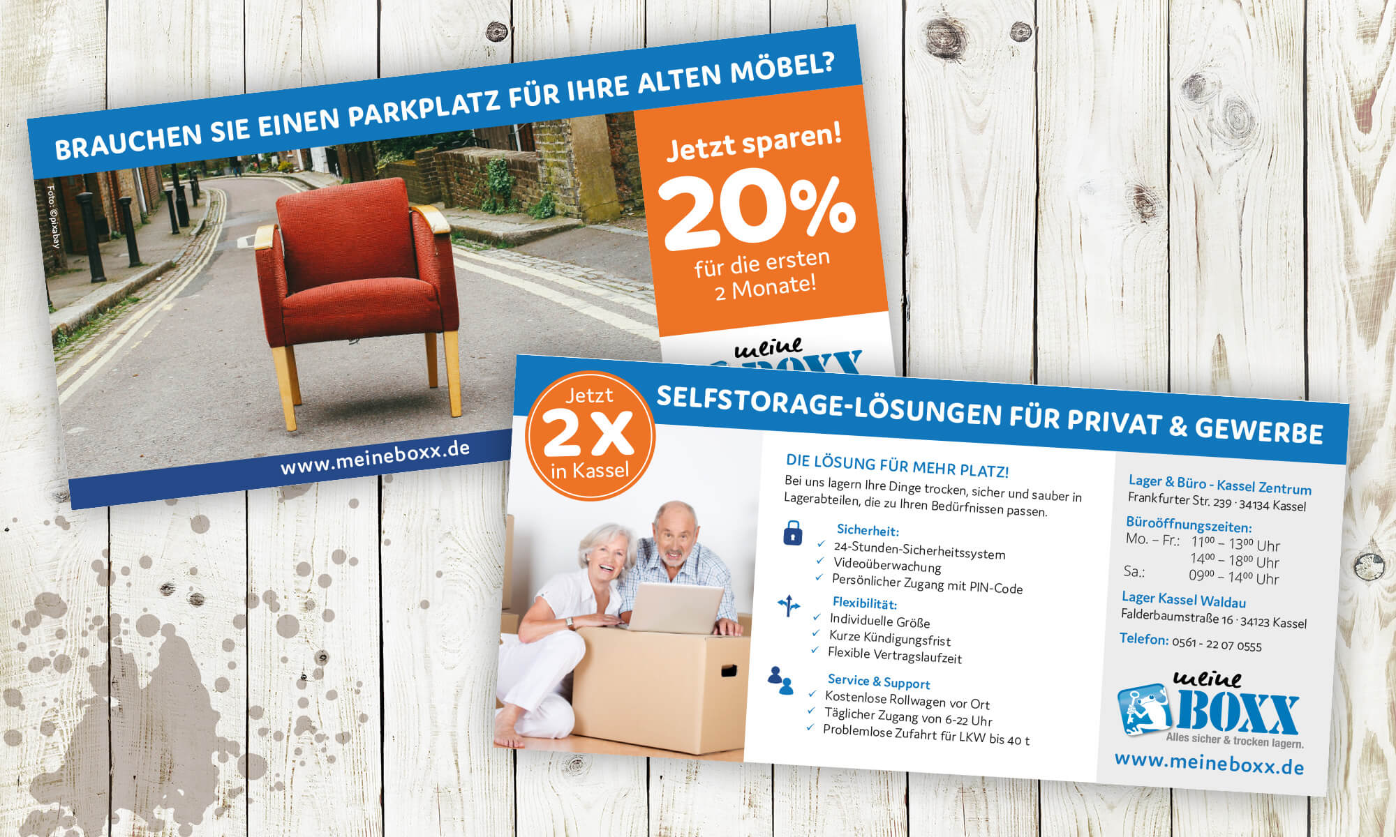 Meine Boxx - Flyer "20% sparen"