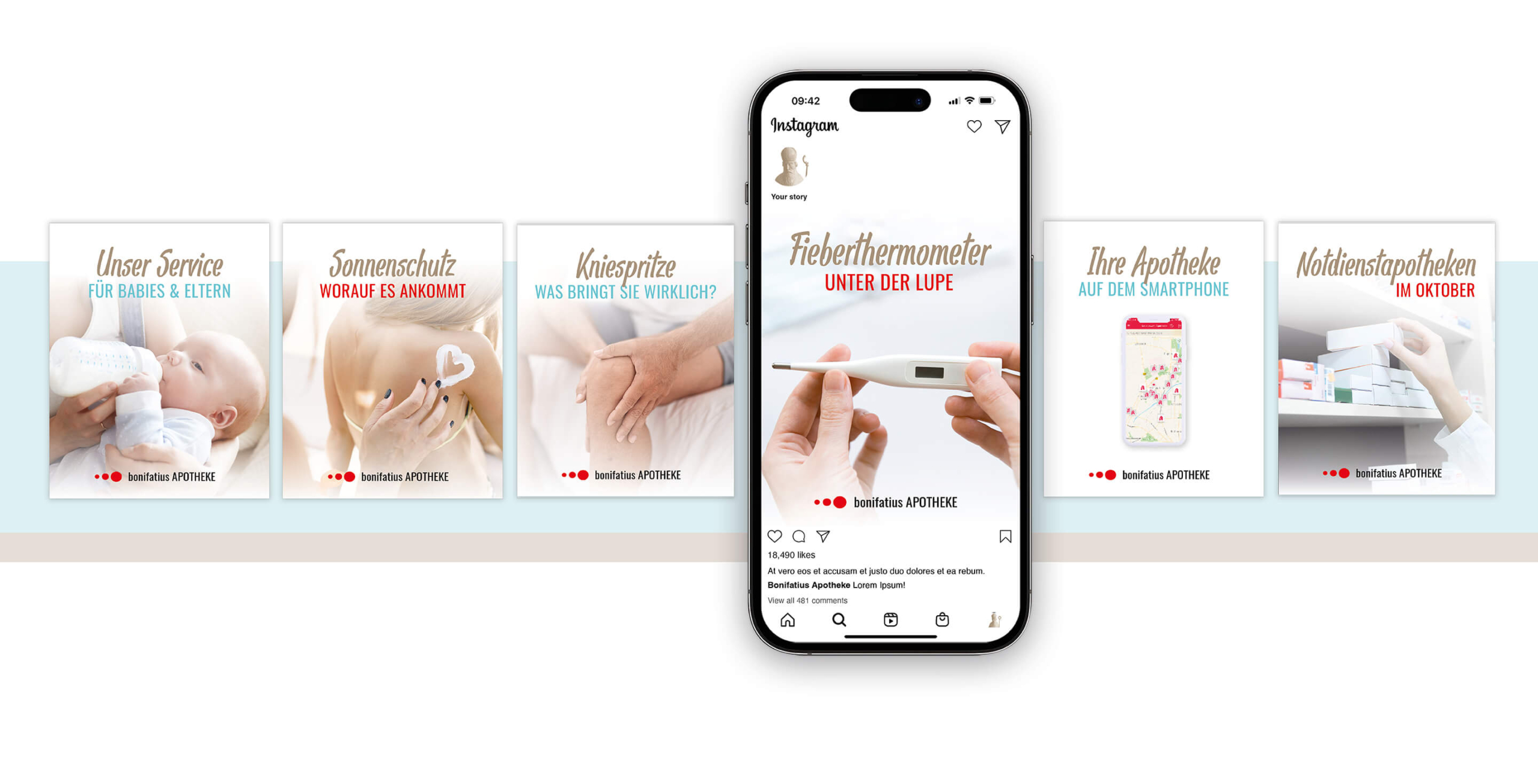 Bonifatius Apotheke – Social Media